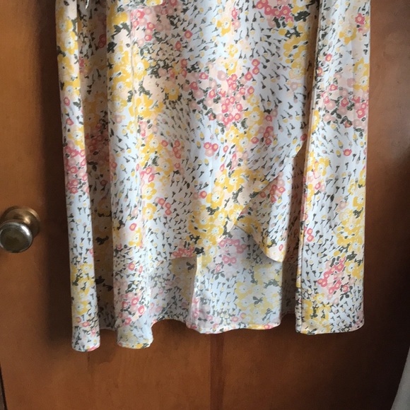 Loft Floral Patterned Skirt - Picture 3 of 8